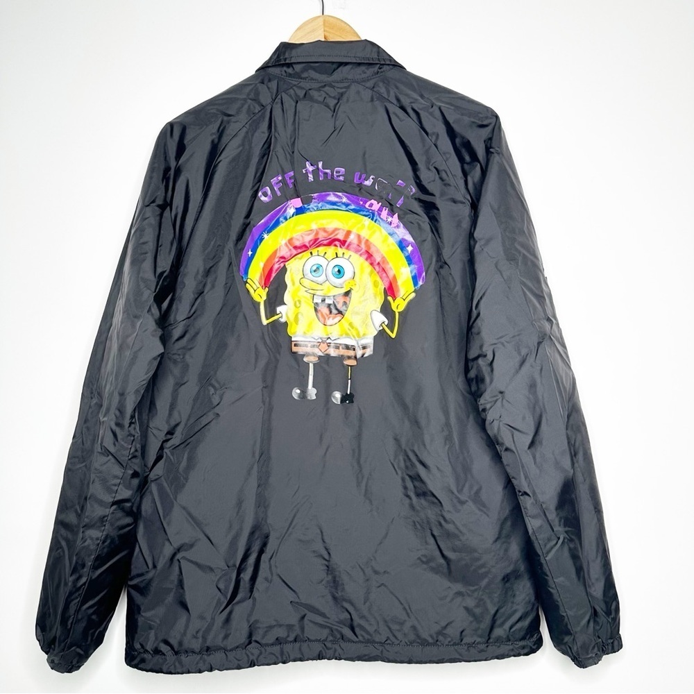 Vans x Spongebob Imagination Torrey jacket in black Size Medium - Picture 9 of 9